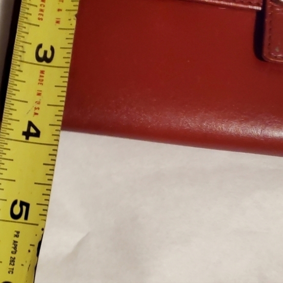 Lauren Ralph Lauren leather wallet claret l‎ - Picture 5 of 10